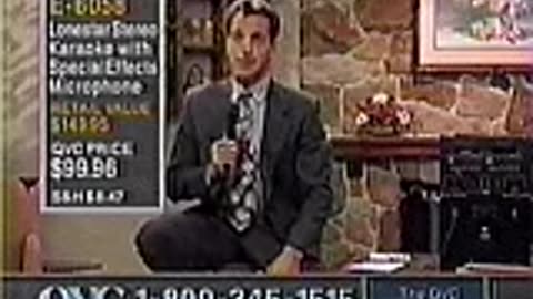 Mike Rowe on QVC - ＂My Way＂ Karaoke