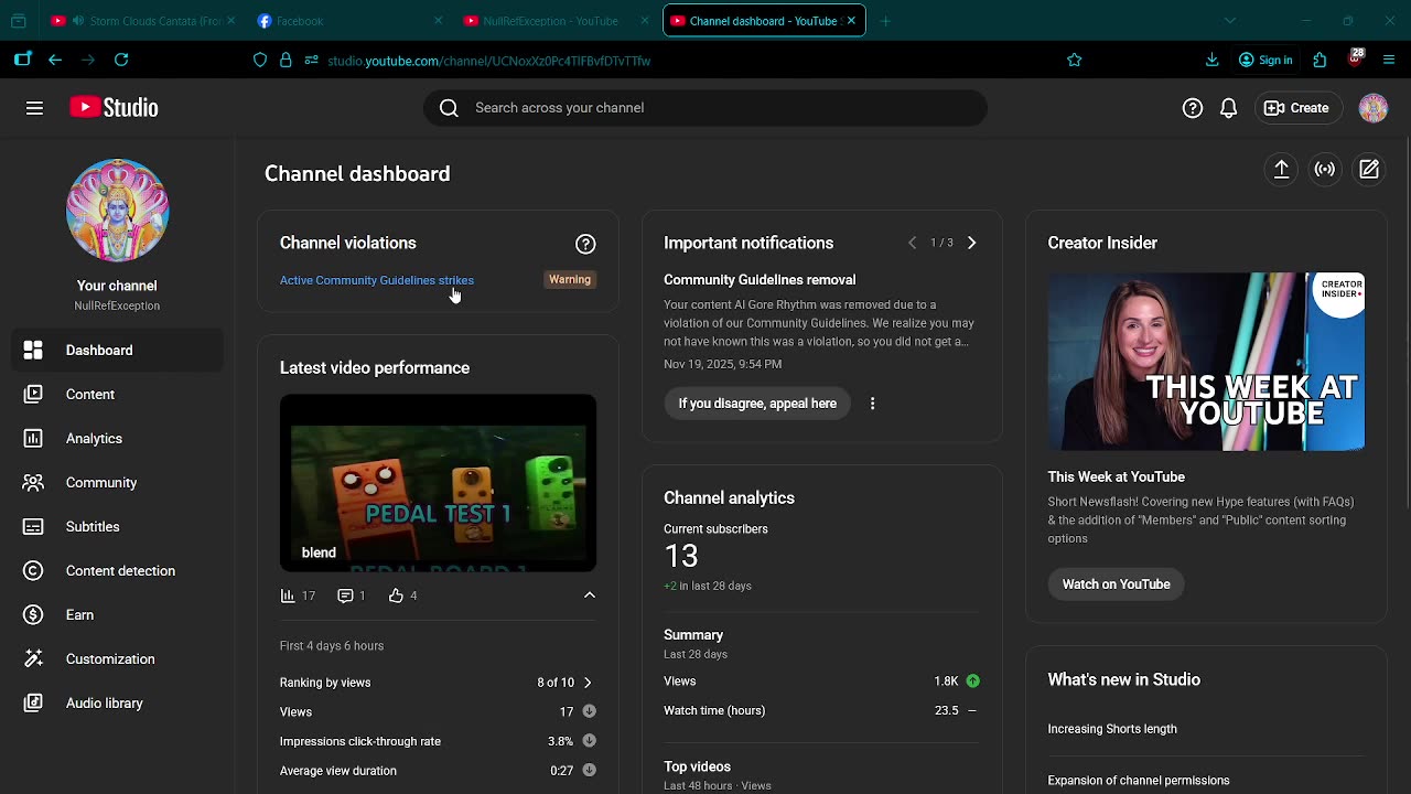 this video was also removed by google