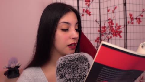 ASMR LECTURA SUSURRADA Y SOFT SPOKEN 📚❤️
			