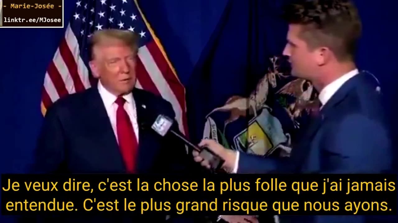 ▶ EXTRAITS-RQ (6 oct 24) : Trump au sujet des installations nucléaires Iraniennes..