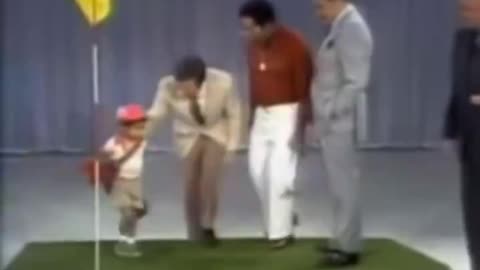 2 year old Tiger Woods in 1978