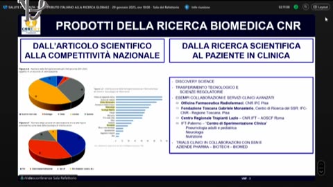 Roma - Salute e scienza: il contributo italiano alla ricerca globale (29.01.25)