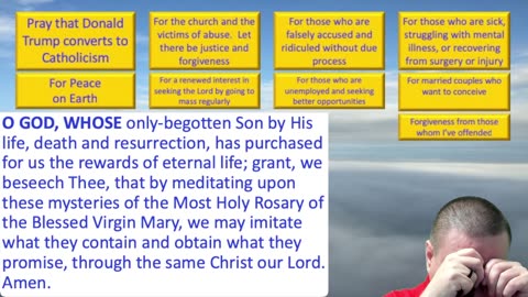 Mary's Daily Live Holy Rosary Prayer at 8:00 p.m. EST 11/20/2025