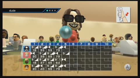 Wii Sports Bowling Game77 Part1