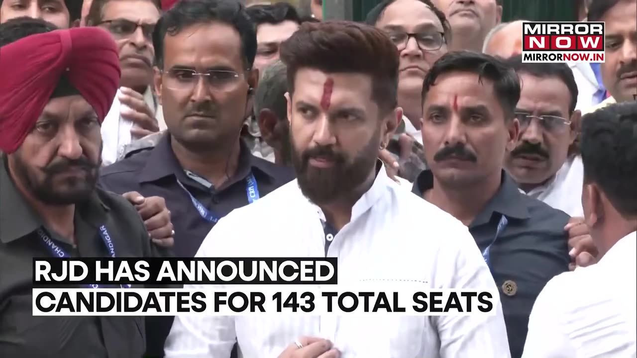 Chirag Paswan Takes A Dig At Opposition, ''No Friendly Fights', Grand Alliance Seat Chaos In Bihar_
