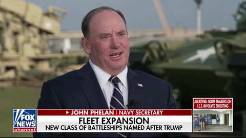 The first Trump-class battleship will be named USS Defiant