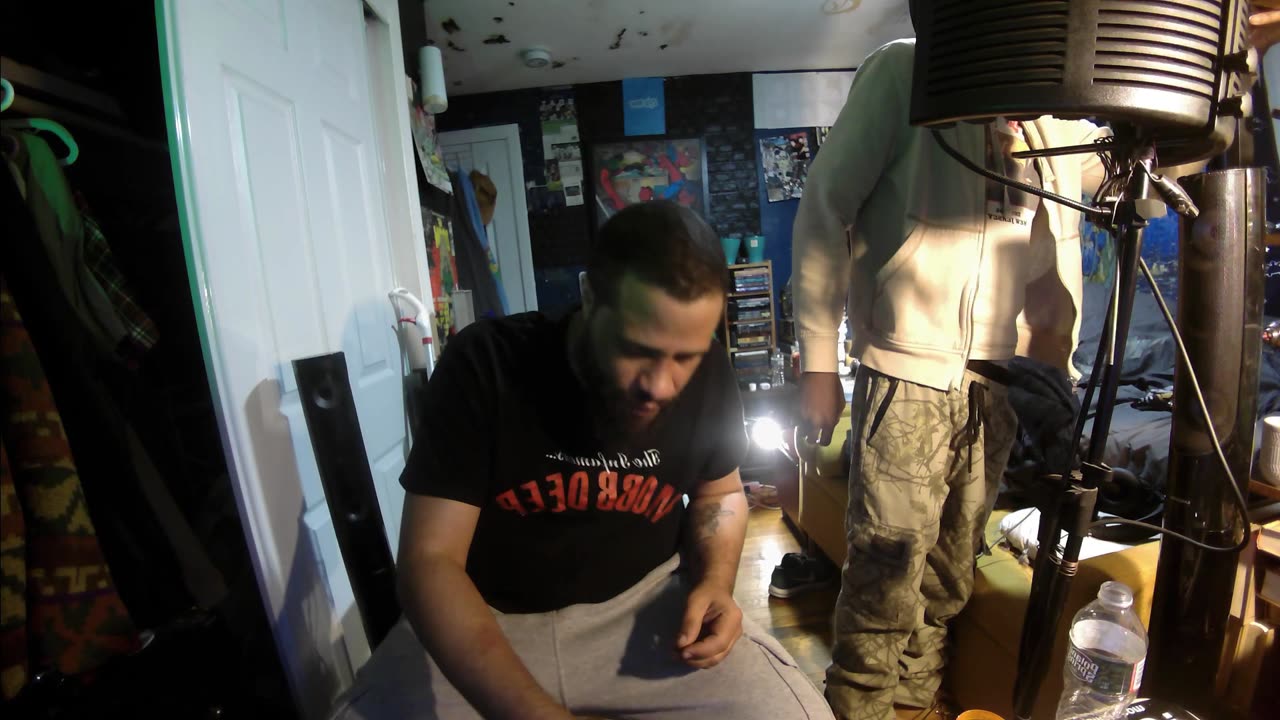 me and clive recording