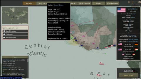 New Battle Plan Leave Germany alone: Ultimate Admiral Dreadnought 43 2nd USA Playthrough