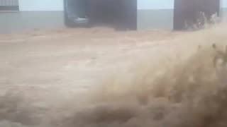 Major flooding hits La Ràpita, Montsià. (Catalonia, Spain)