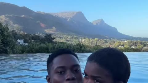 Nigeria TikToker Peller and his Girlfriend Jarvis in South African