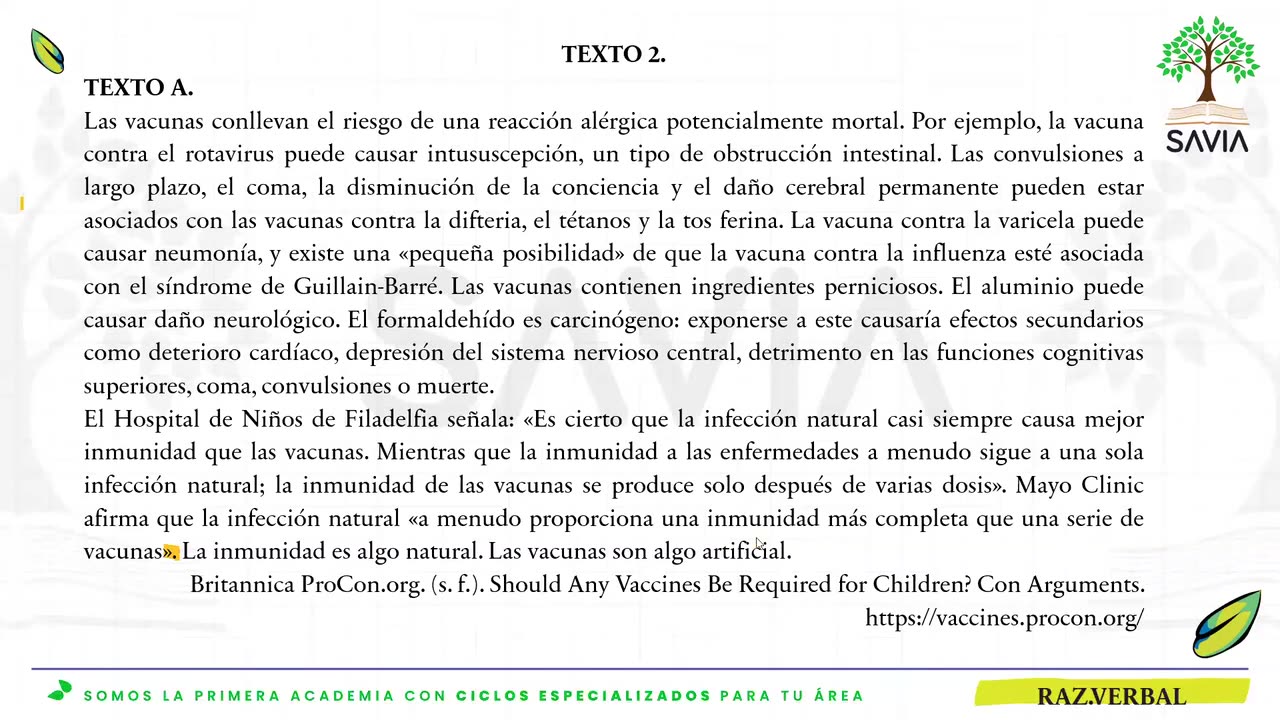 SAVIA REGULAR 2025 | Semana 15 | RV