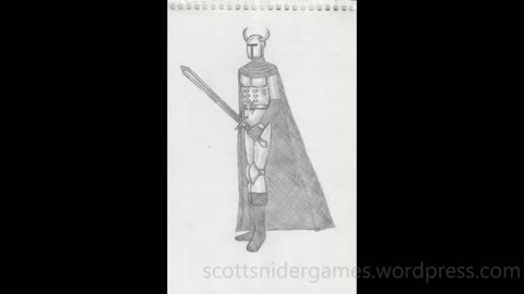 Knight Pencil Sketch Video #2 (10-17-2025)