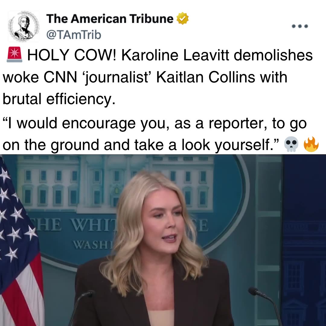 Karoline Leavitt Demolishes Rogue Judges and Absolutely Scorches CNNâs Kaitlin Collins to Her Face