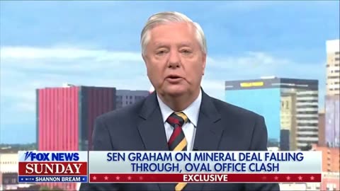 Lindsey Graham Urges Zelensky To Sign A Minerals Deal