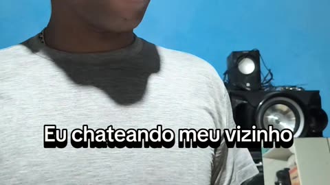 Eu chateando meu vizinho