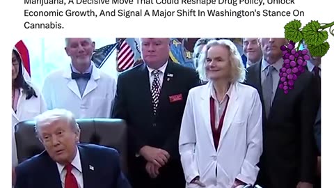 After Cannabis Lobbying, Trump Signs Order Fast Tracking Marijuana Reclassification, Signaling Shift
