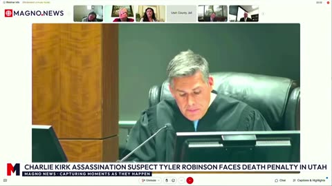🚨 Charlie Kirk Assassin Tyler Robinson Faces Death Penalty in Utah Court [LIVE]