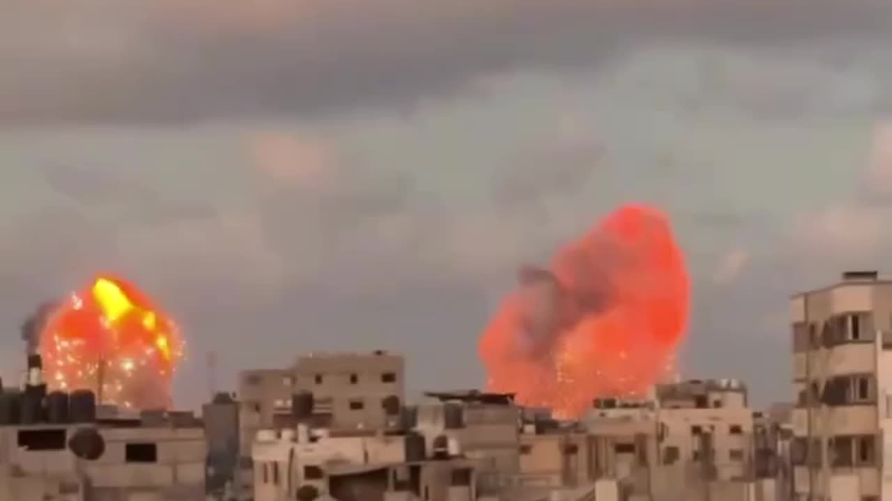 Israeli occupation forces detonate entire residential blocks in Gaza City with explosive robots