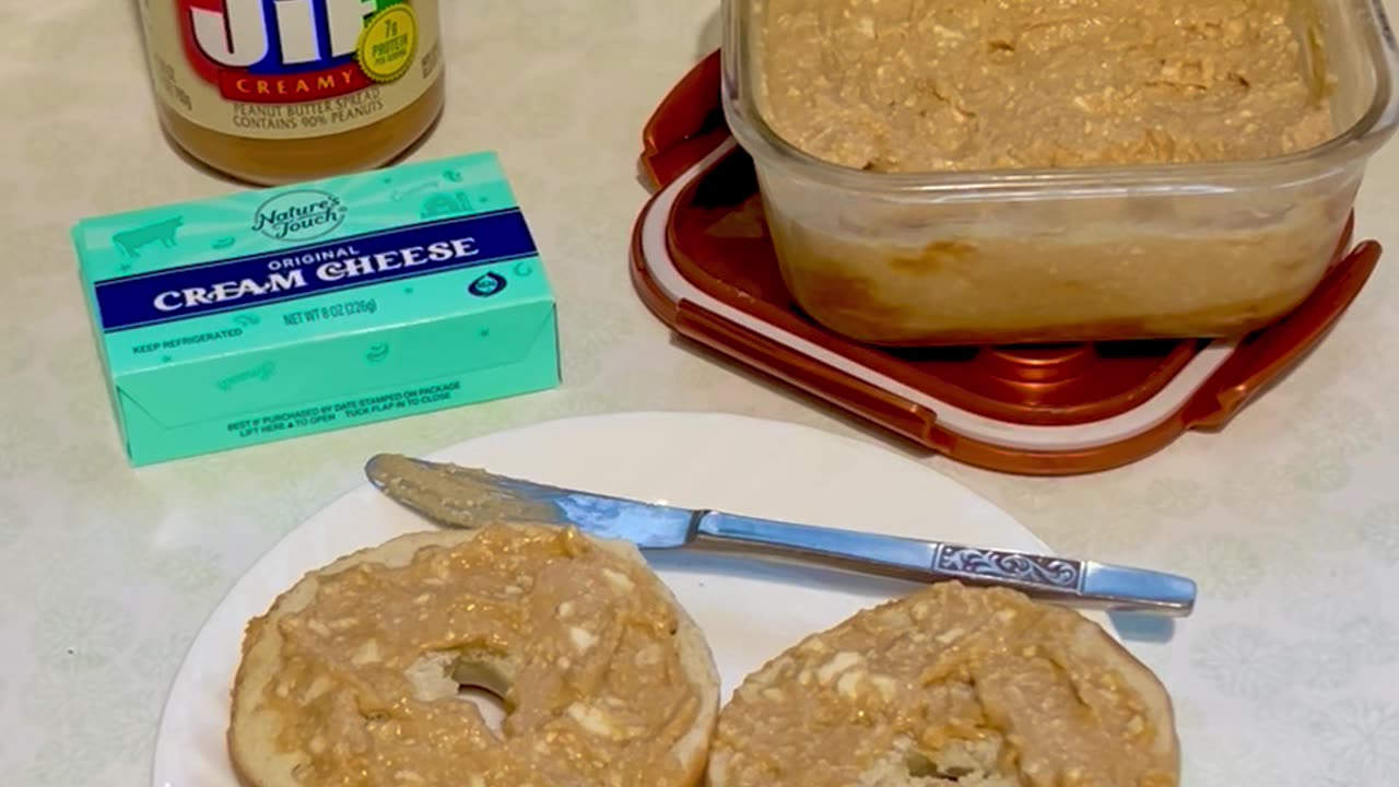 Peanutbutter Cream Cheese Dip 🥜