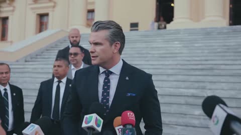 Sec. Of War Pete Hegseth on the shooting that took place earlier today.