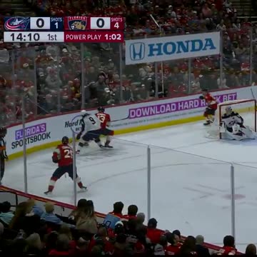 Florida Panthers - Reino getting us started on the PP!!!!
