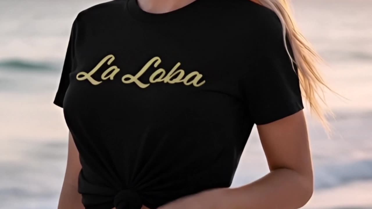 This shirt made me feel unstoppable on the beach... would you wear it? #beachvibes #boldstyle