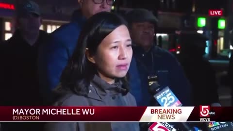 Breaking in Boston, Massachusetts: 🚨 Mayor Michelle Wu just went on