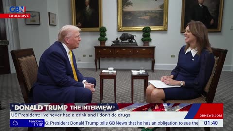 📌 President Donald J. Trump's interview with GBNews