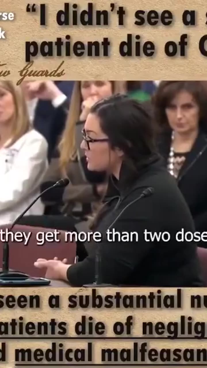 Nicole Sirotek - Frontline Nurse – “I Didn’t See a Single Patient Die From Covid” https://rumble.com...