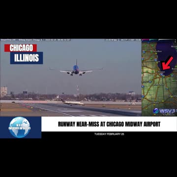 🛬 Near-Collision at Midway: FAA Investigates! 2/25/25 #shorts #aviationnews #breakingnews