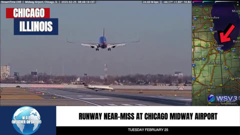 🛬 Near-Collision at Midway: FAA Investigates! 2/25/25 #shorts #aviationnews #breakingnews