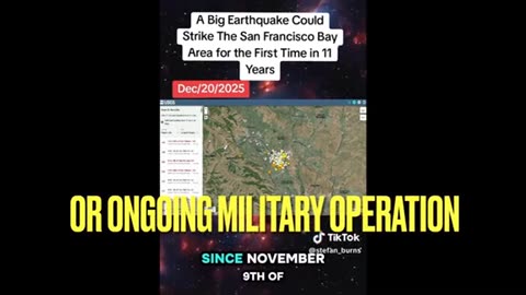 Cali earthquakes and blackouts ..