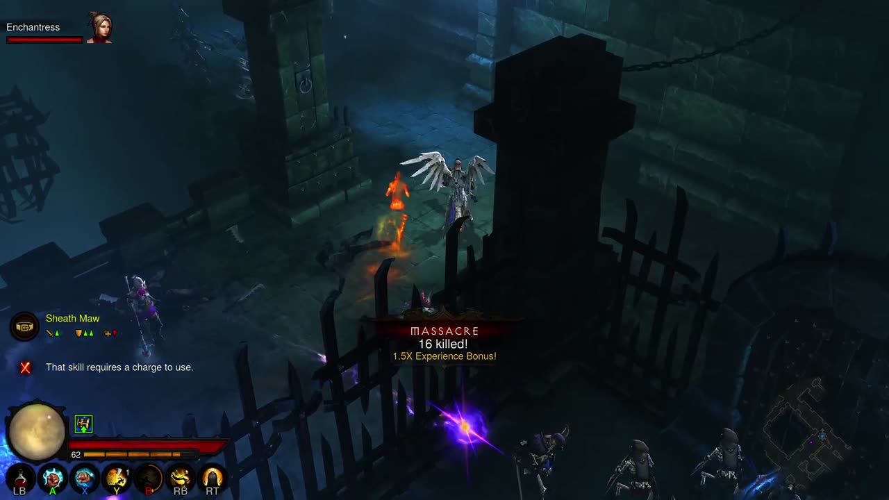 Diablo 3 Bounties Expert difficulty gameplay Livestream