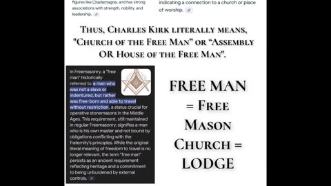 The Ritual Sacrifice of Charlie Kirk: Unveiling the Masonic Script