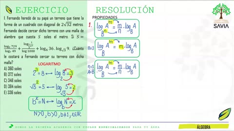 SAVIA REGULAR 2025 | Semana 16 | Álgebra