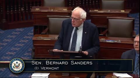Wokie Bernie Sanders Blows his Lid on the Senate Floor over Losing Vote on Shutdown