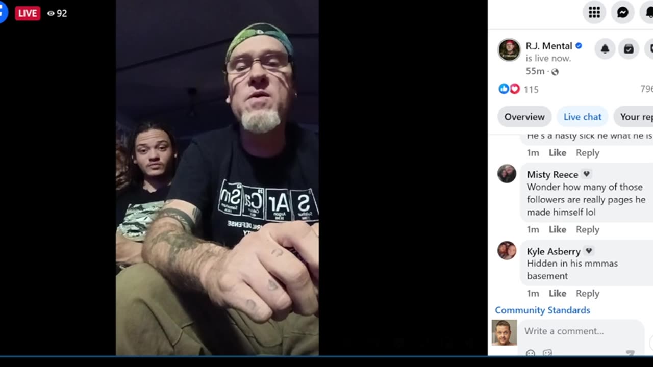 RJ Mental vs Bill Chaffin