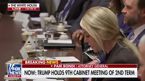 SUED 575 TIMES_ Bondi says Trump team has been sued 'more than every administration'