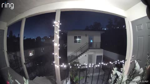 Neighbor Disturbance Captured on Ring Camera at Apartment Complex