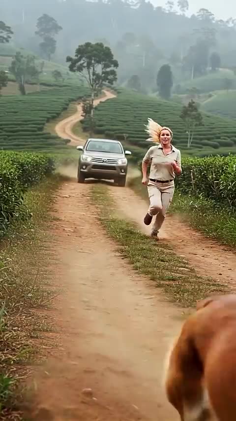 Kind Woman Saves a Retriever Pup