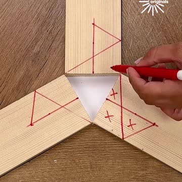 Quick hack for perfect wood lining