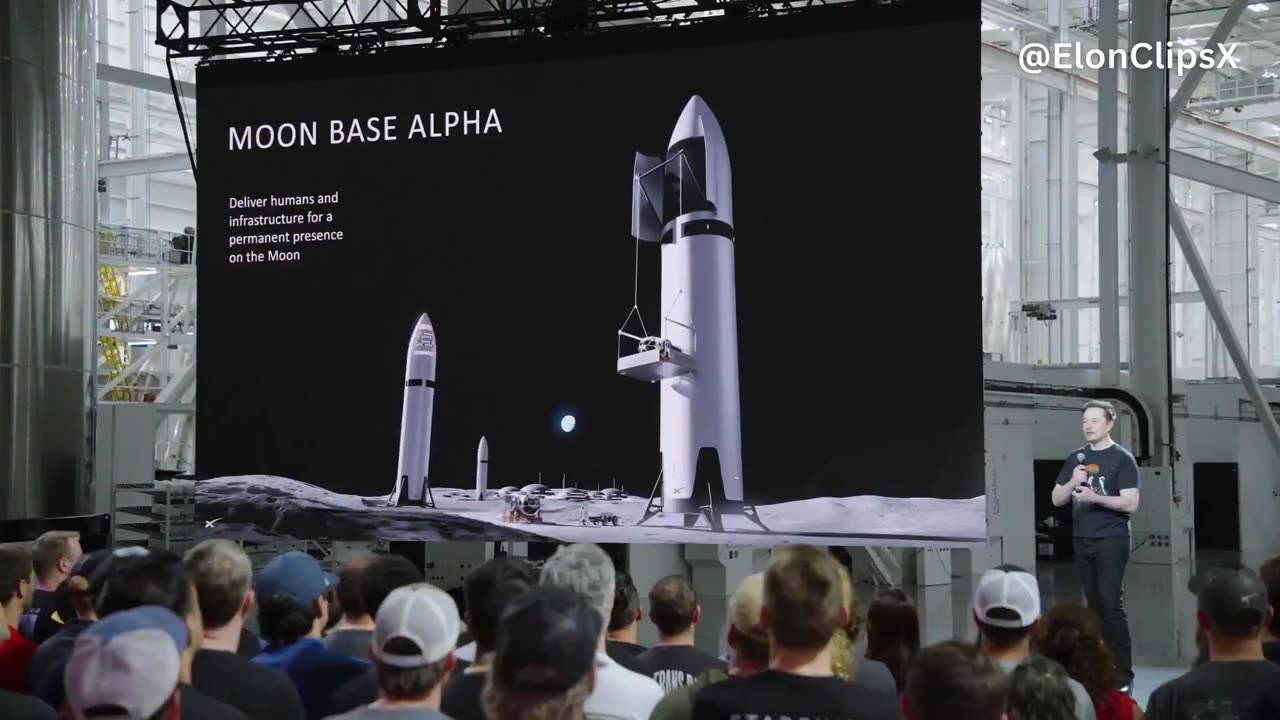 Elon Musk: Time for Moon Base Alpha Science Station