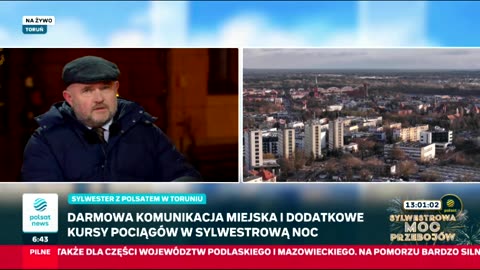 Wywiad z Marszałkiem Województwa Kujawsko-Pomorskiego Piotrem Całbeckim w Polsat News