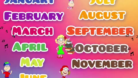 Months of the Year Song for Kids | Learn Months with Gitte | Fun Educational Song for Toddlers