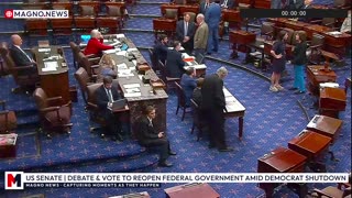 🇺🇸 Senate | Full Debate to Reopen Government after 40 Days of Cruel Democrat Shutdown [LIVE]