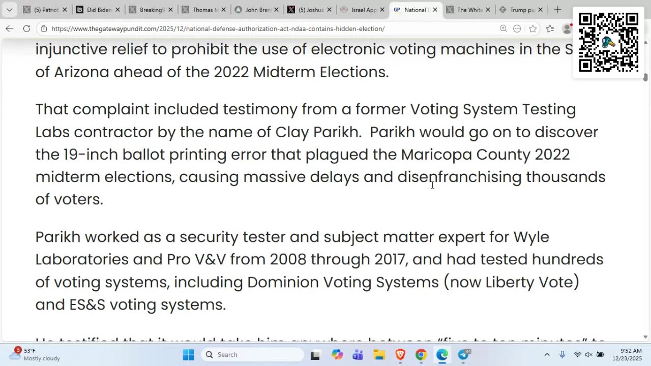 PATRIOT MIKE SHOW December 23, 2025