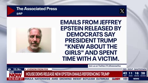 BREAKING Epstein email released referencing Trump, he knew