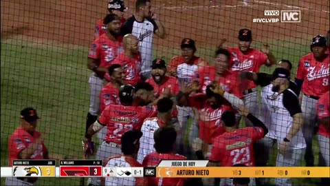 Así ganó Águilas del Zulia en Barquisimeto