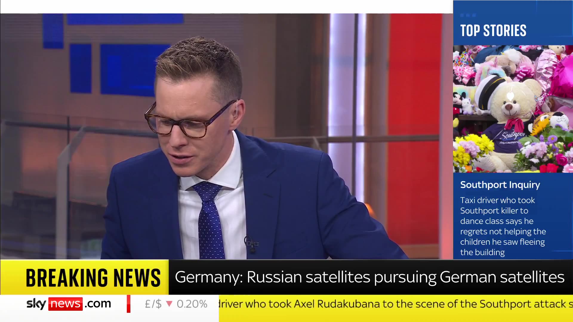 Two Russian surveillance satellites are pursuing satellites used by Germanys