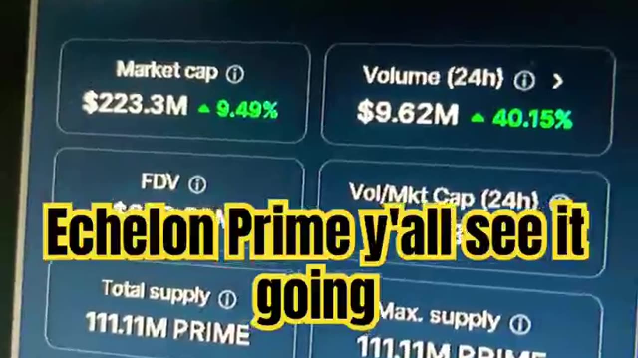 echelon prime price prediction crypto market bull run! #fyp